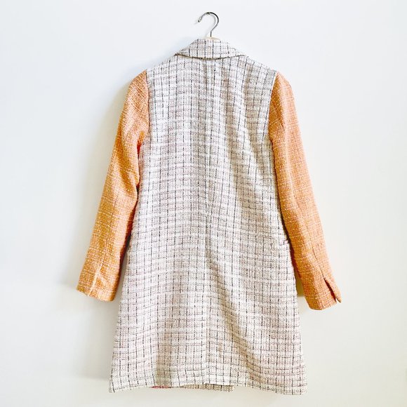 NWT Hutch Mixed-Plaid Blazer From Anthropologie in Novelty Women's Size US XS - Picture 8 of 10